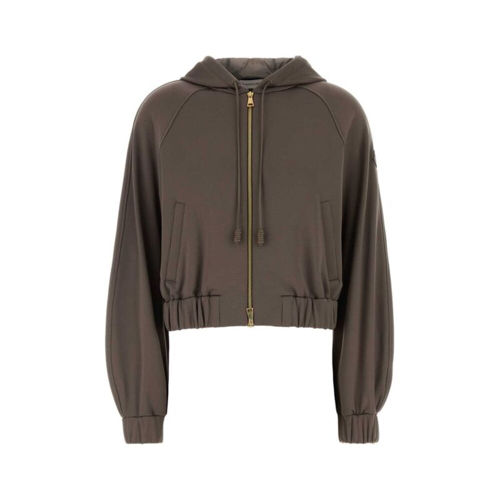 Moncler Women Mud Stretch Jersey Sweatshirt